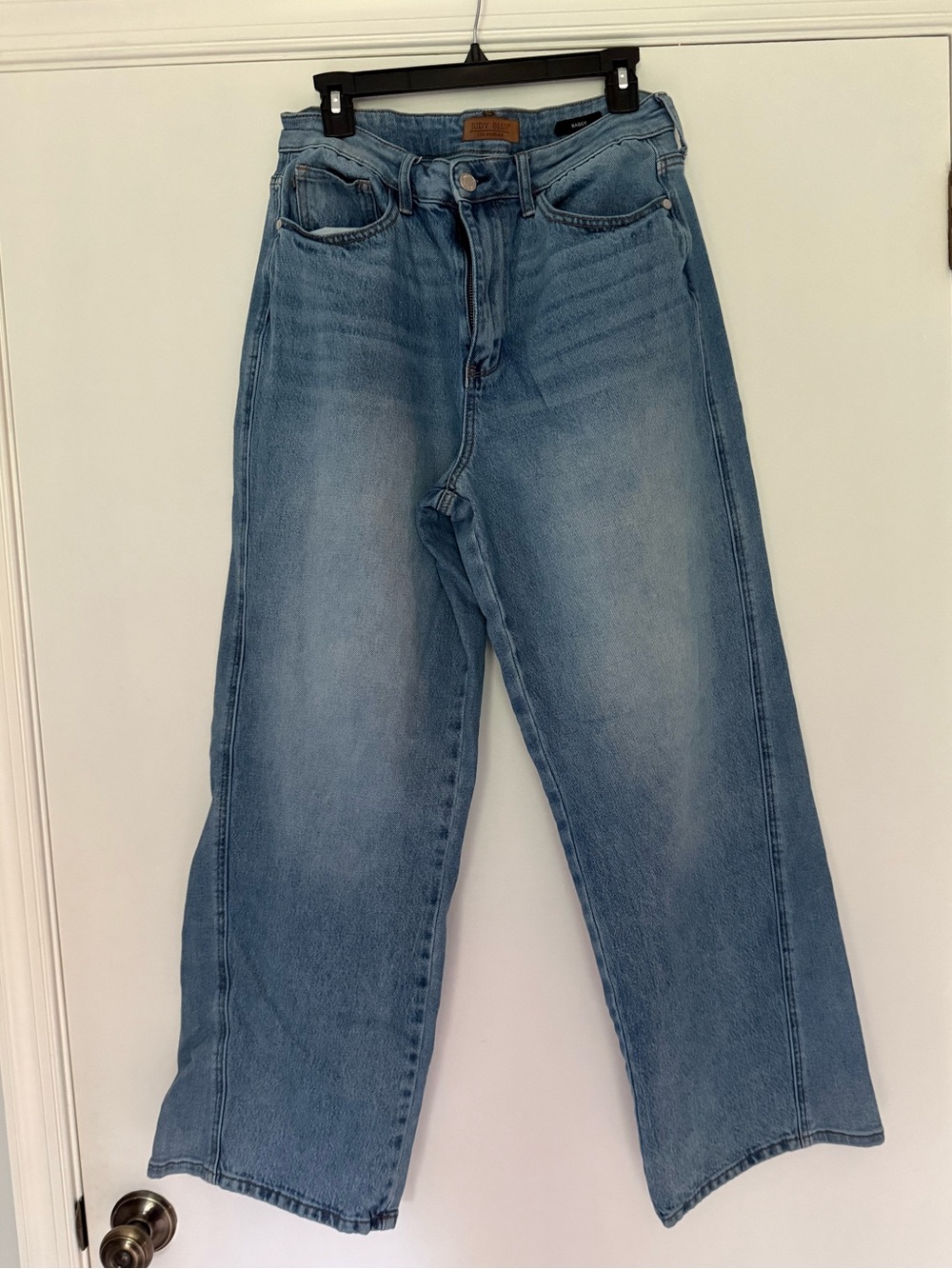 Judy Blue Rigid Magic High-Rise Wide Leg Baggy Jeans